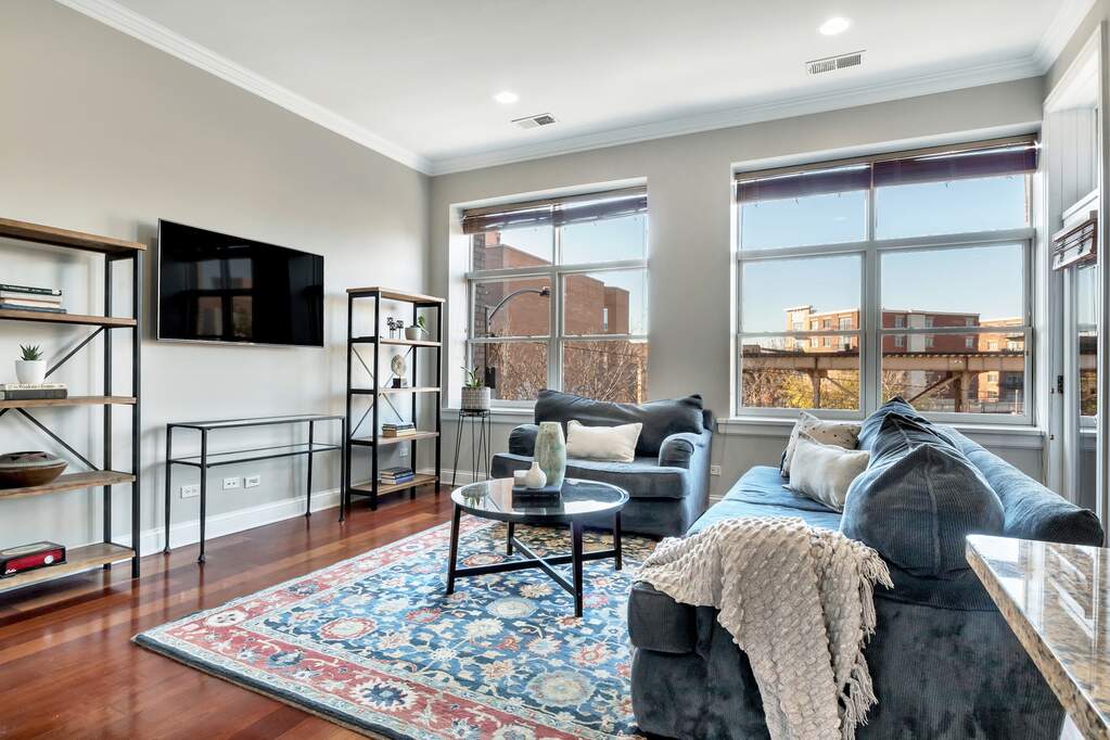 Private full-floor residence detail at Park Tower