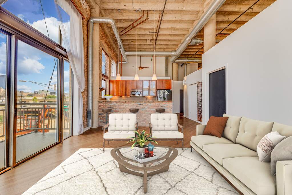 Park Tower penthouse interior at 800 North Michigan Avenue