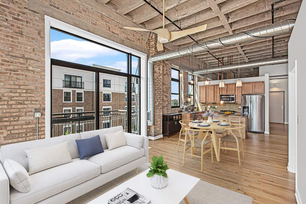 Designer kitchen and refined entertaining spaces