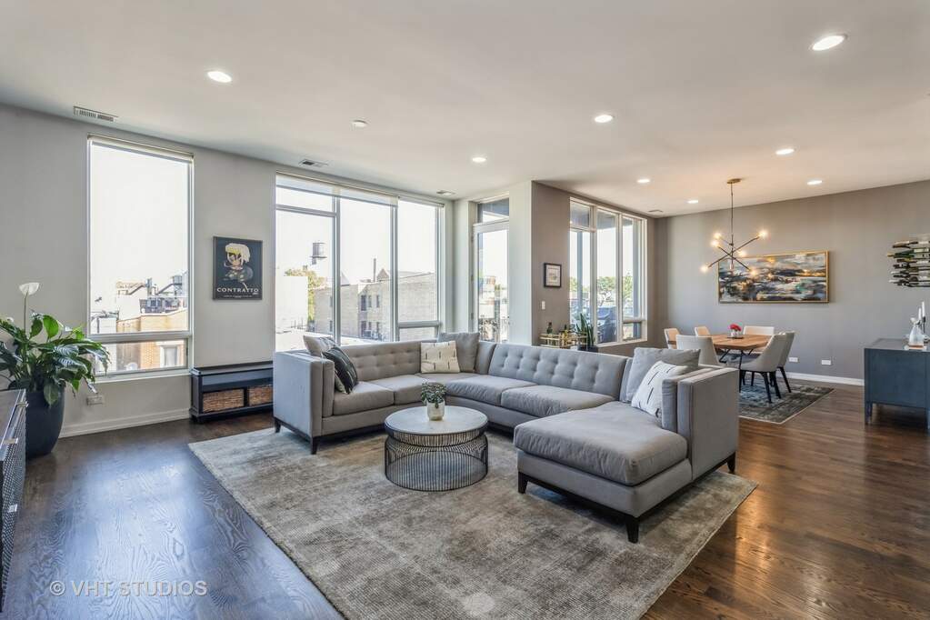 Park Tower penthouse interior at 800 North Michigan Avenue