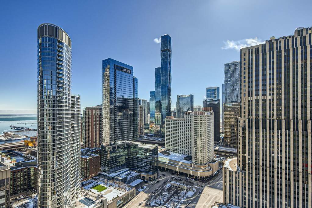 Park Tower penthouse interior at 800 North Michigan Avenue