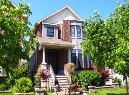 2444 W Bradley Place property in CHICAGO