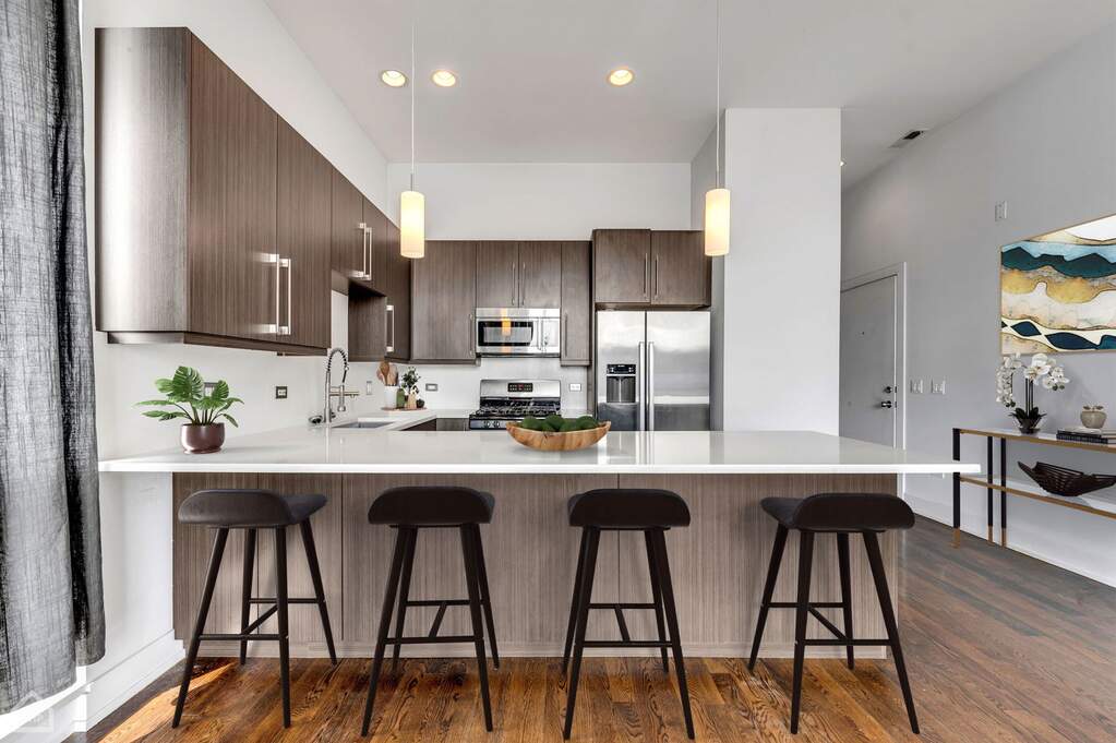 Park Tower penthouse interior at 800 North Michigan Avenue