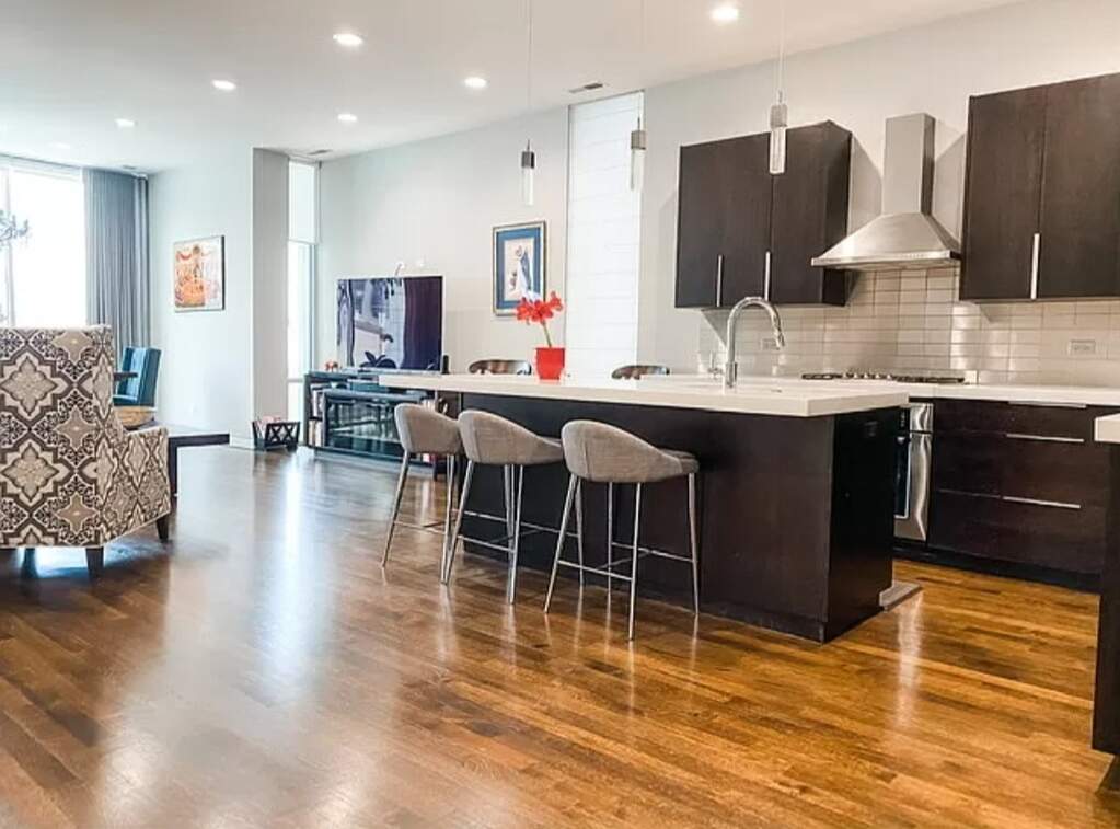 Park Tower penthouse interior at 800 North Michigan Avenue