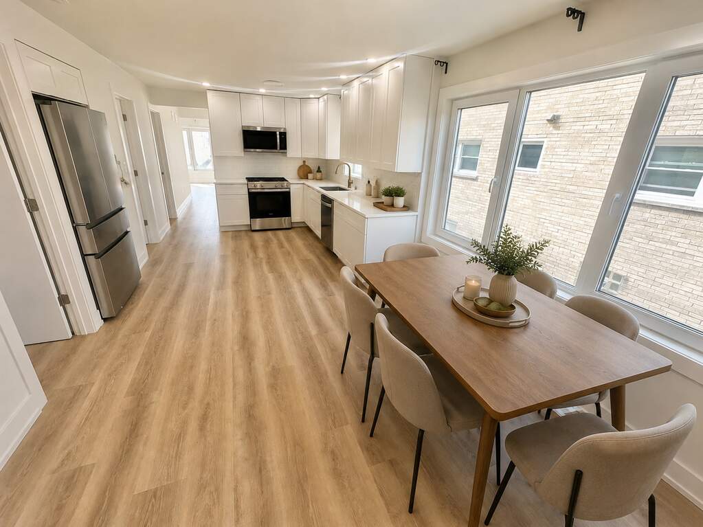 Private full-floor residence detail at Park Tower