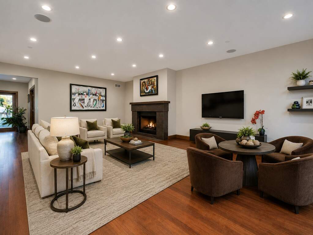 Private full-floor residence detail at Park Tower