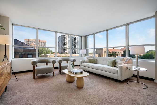 Park Tower penthouse interior at 800 North Michigan Avenue