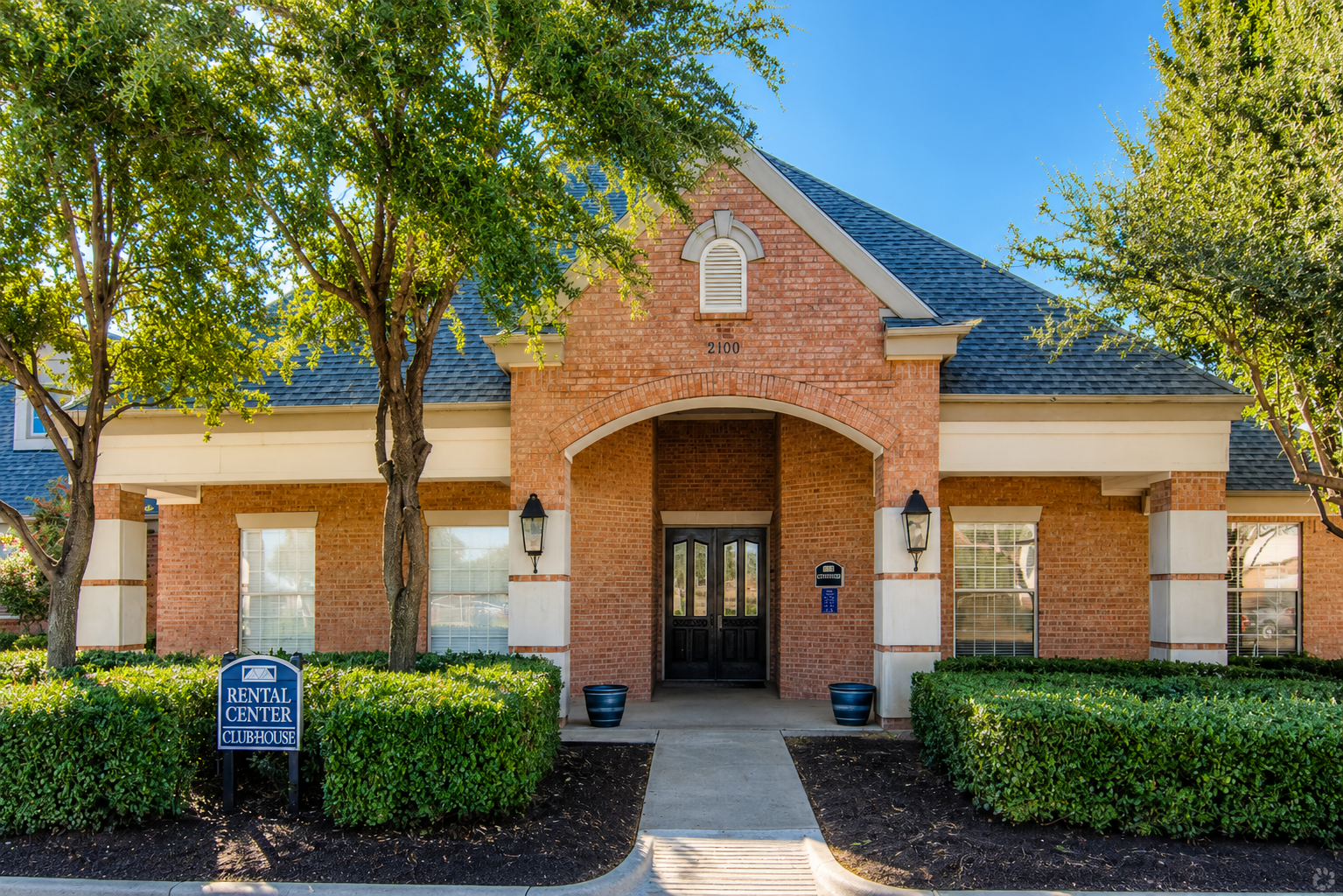 Clubhouse exterior
