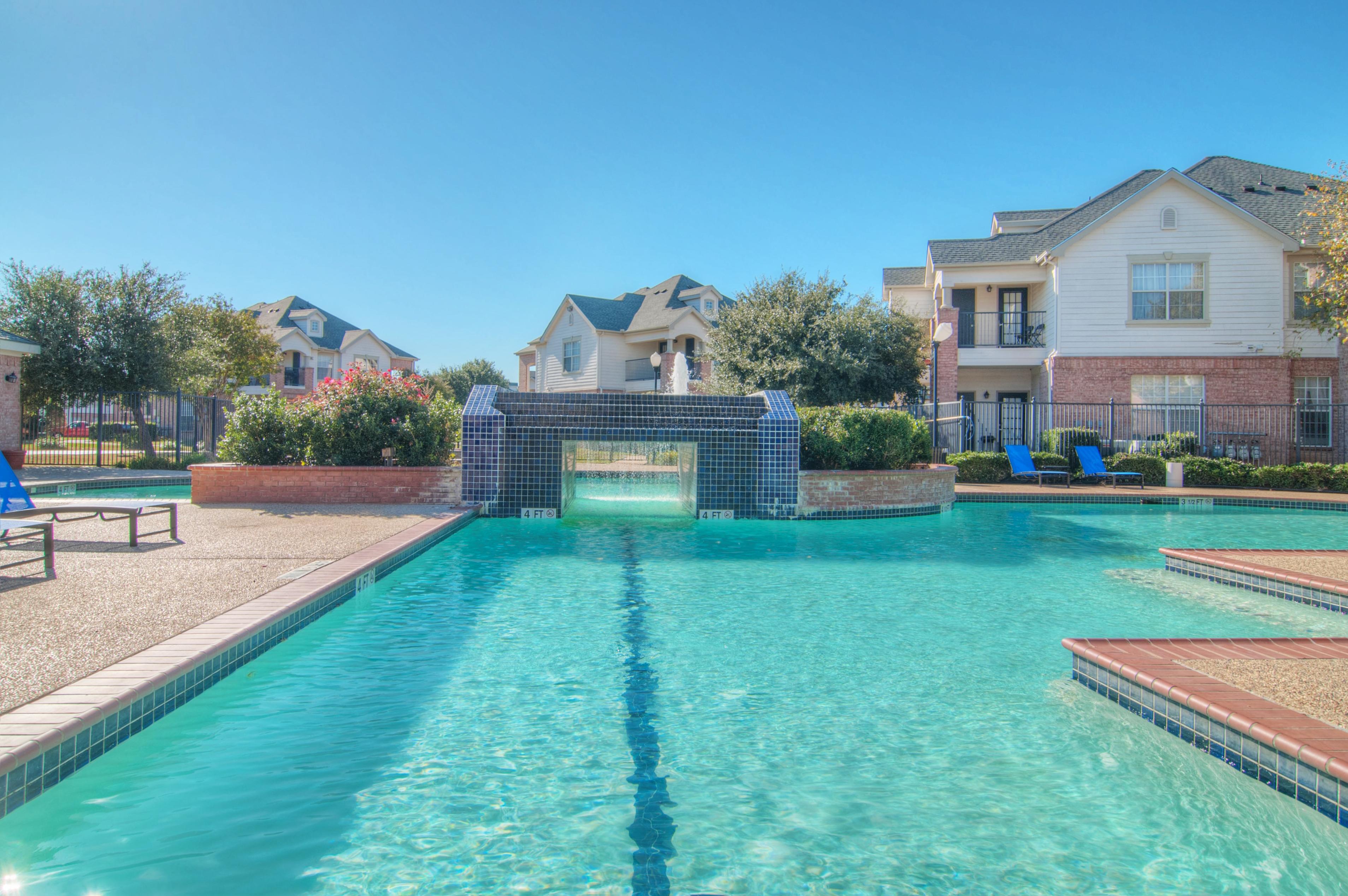 Exterior of community pool