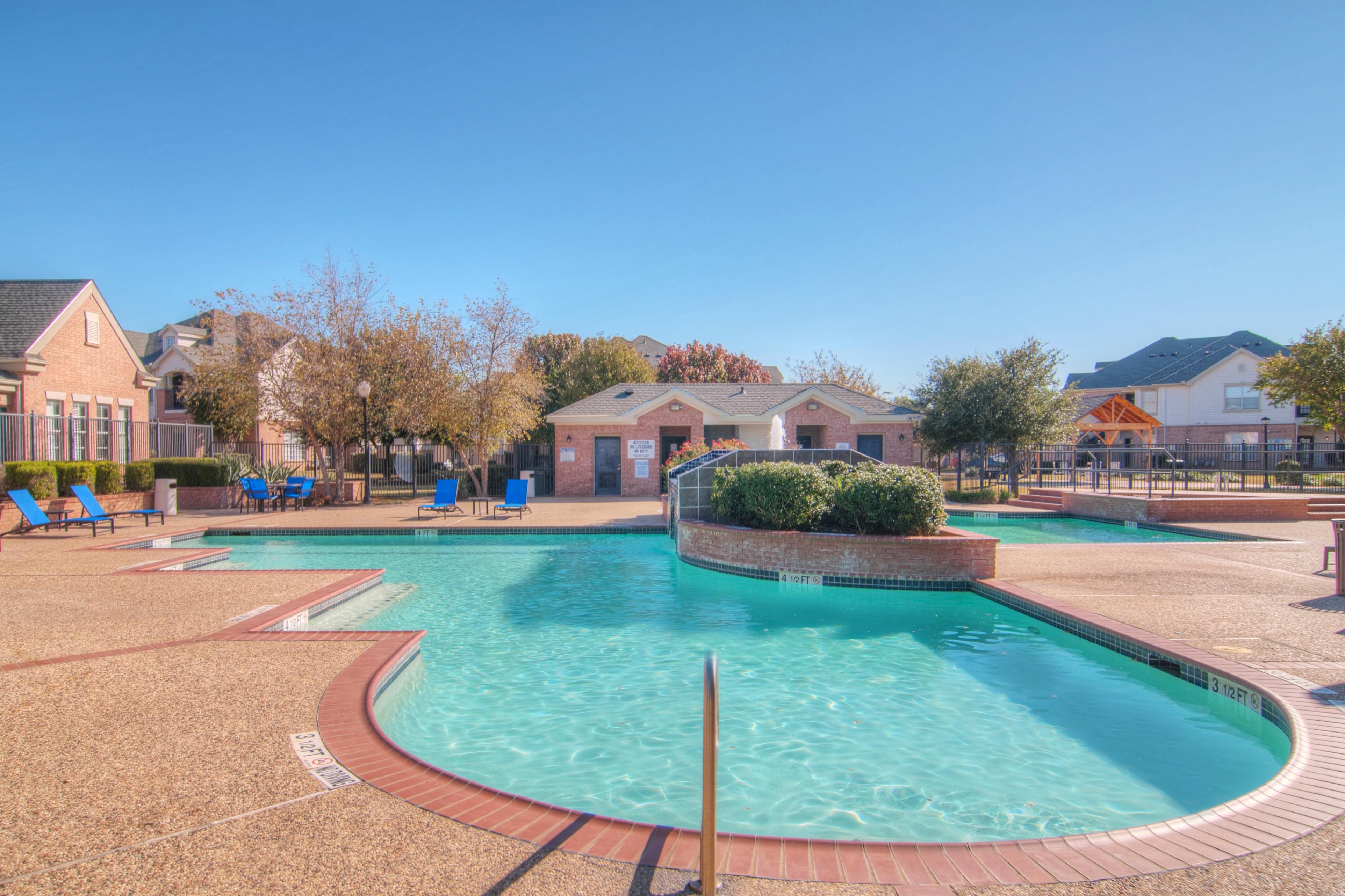 Exterior of community pool