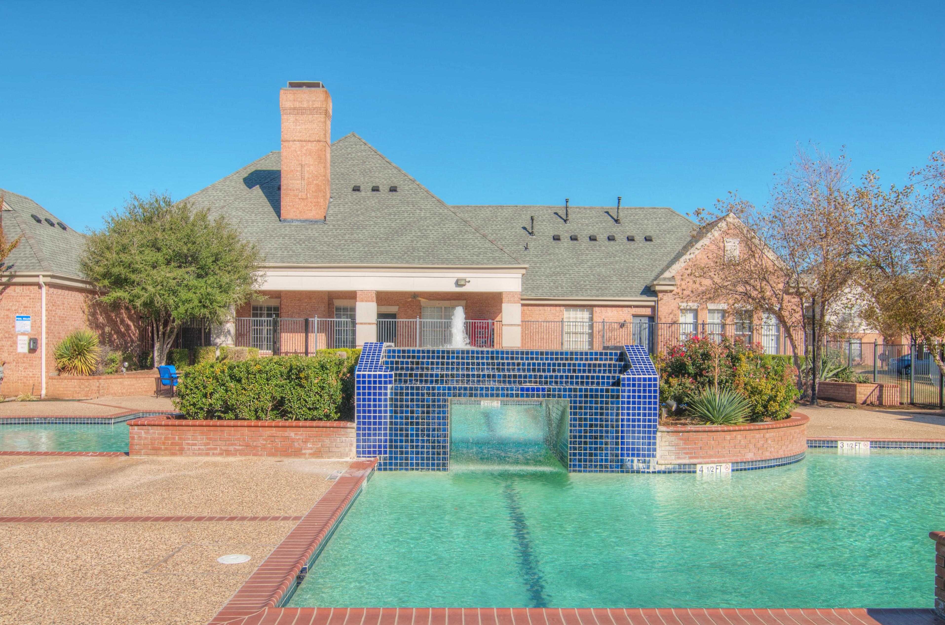 Exterior of community pool