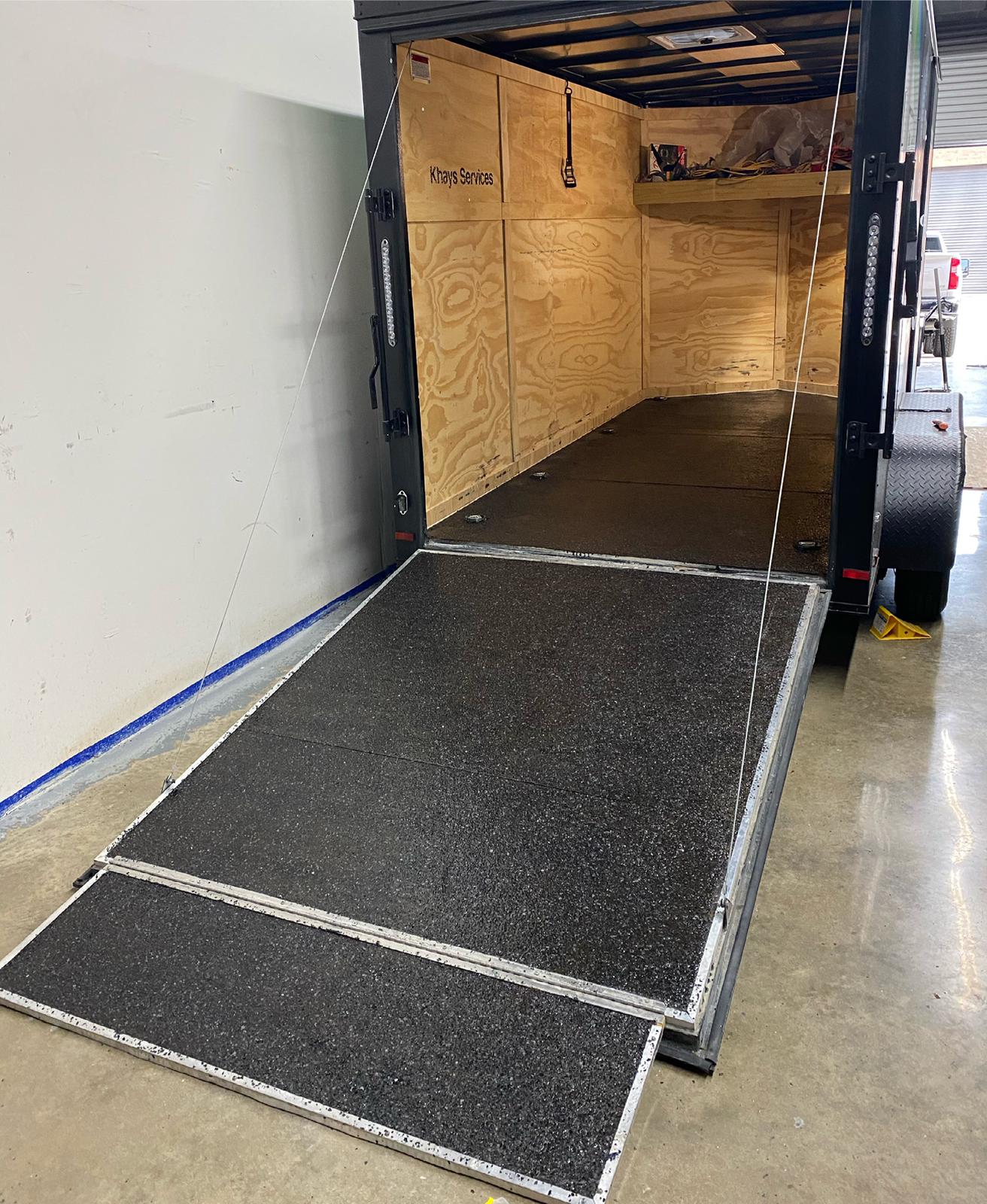 Epoxy Trailer Flooring Atlanta Georgia