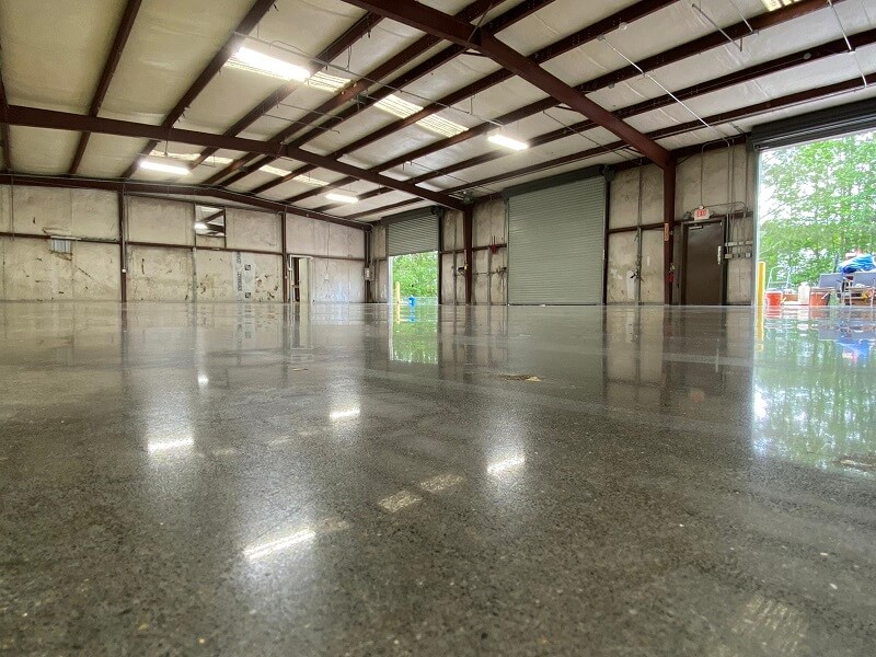 Warehouse Polished Concrete Atlanta Georgia