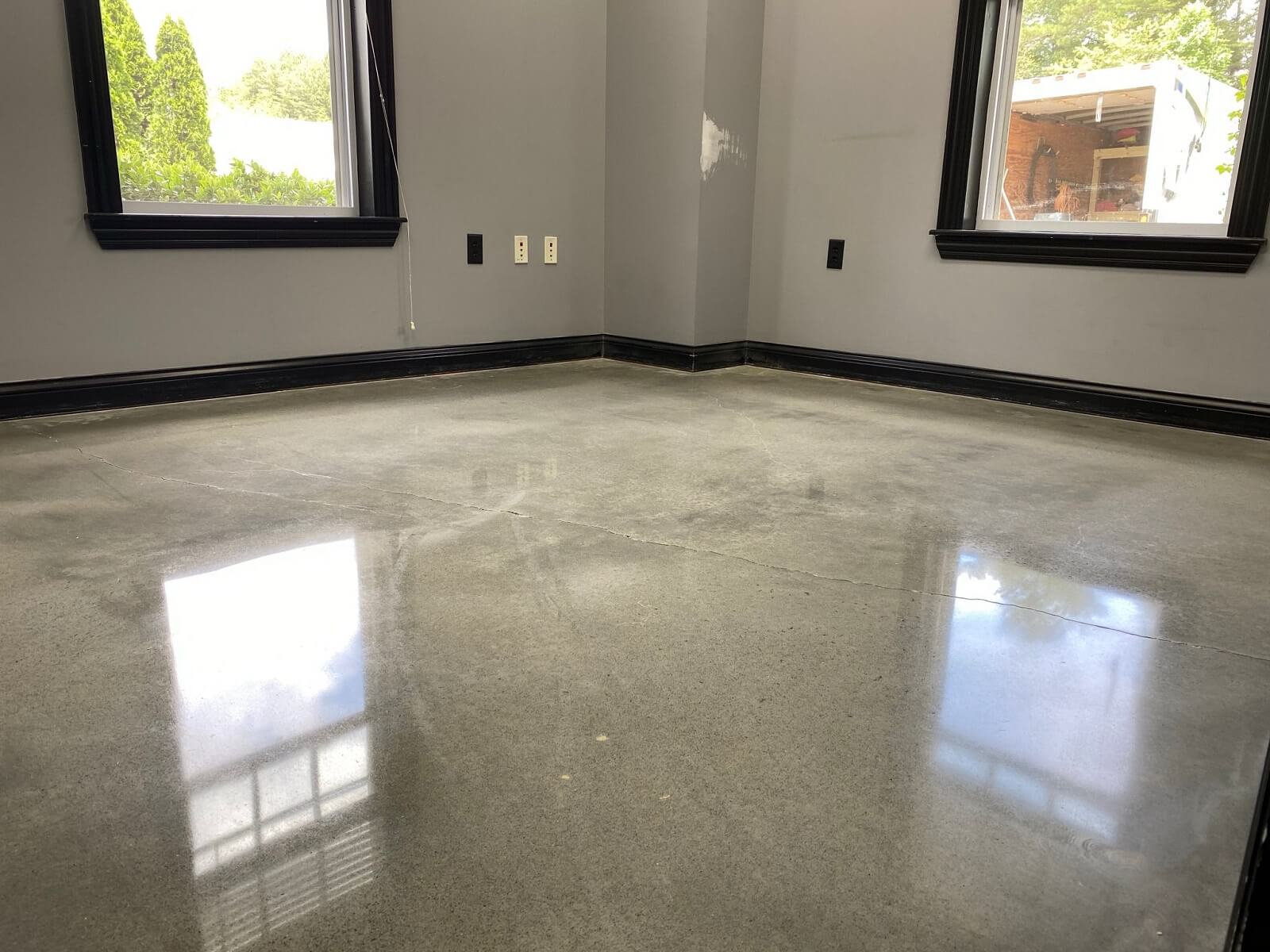 Office Polished Concrete Atlanta Georgia