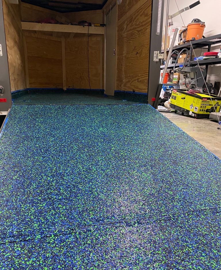 Epoxy Trailer Flooring Atlanta Georgia