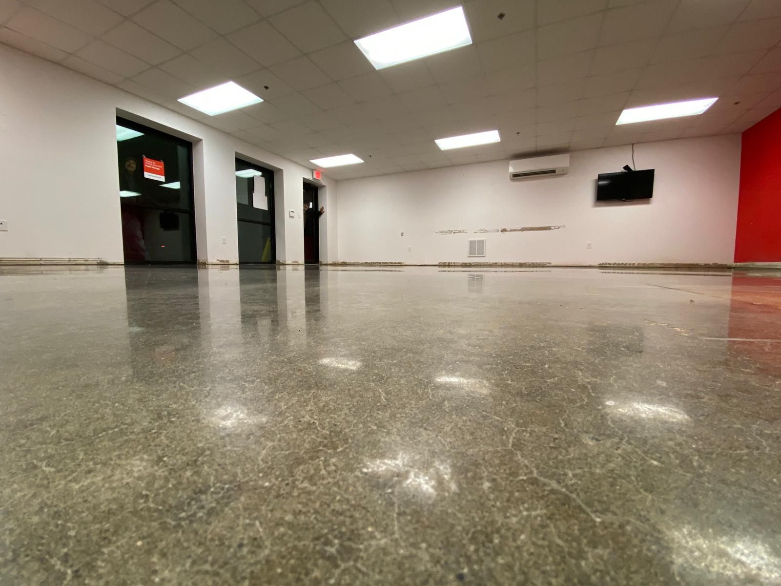 Polished Concrete Office Floor Atlanta