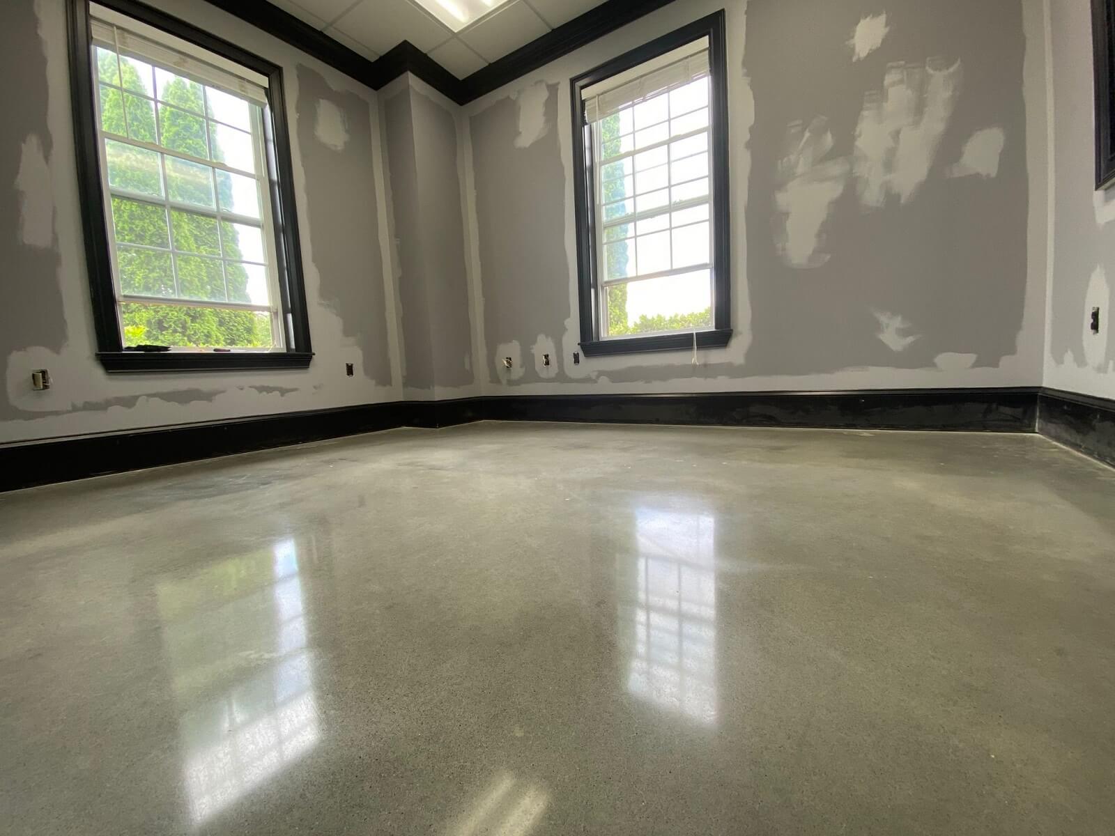 Office Polished Concrete Flooring In Atlanta Georgia