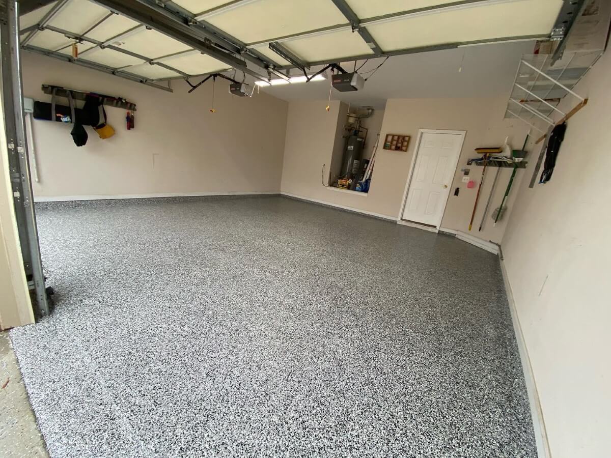 Santa Rosa Beach Garage Epoxy Floor