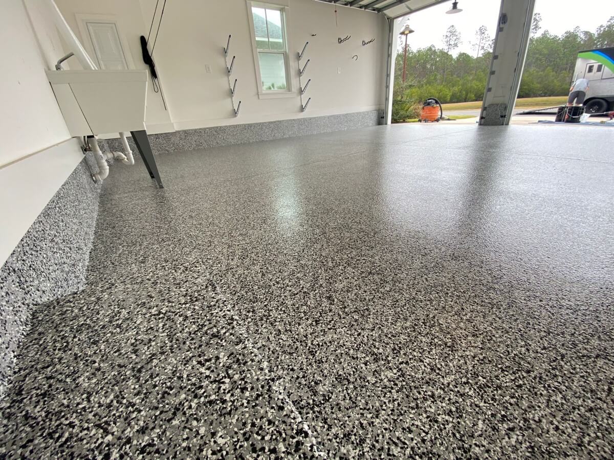 Garage Flooring In Rosemary Beach Florida