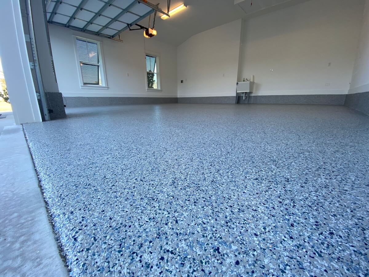 Epoxy Garage Flooring In Rosemary Beach Florida