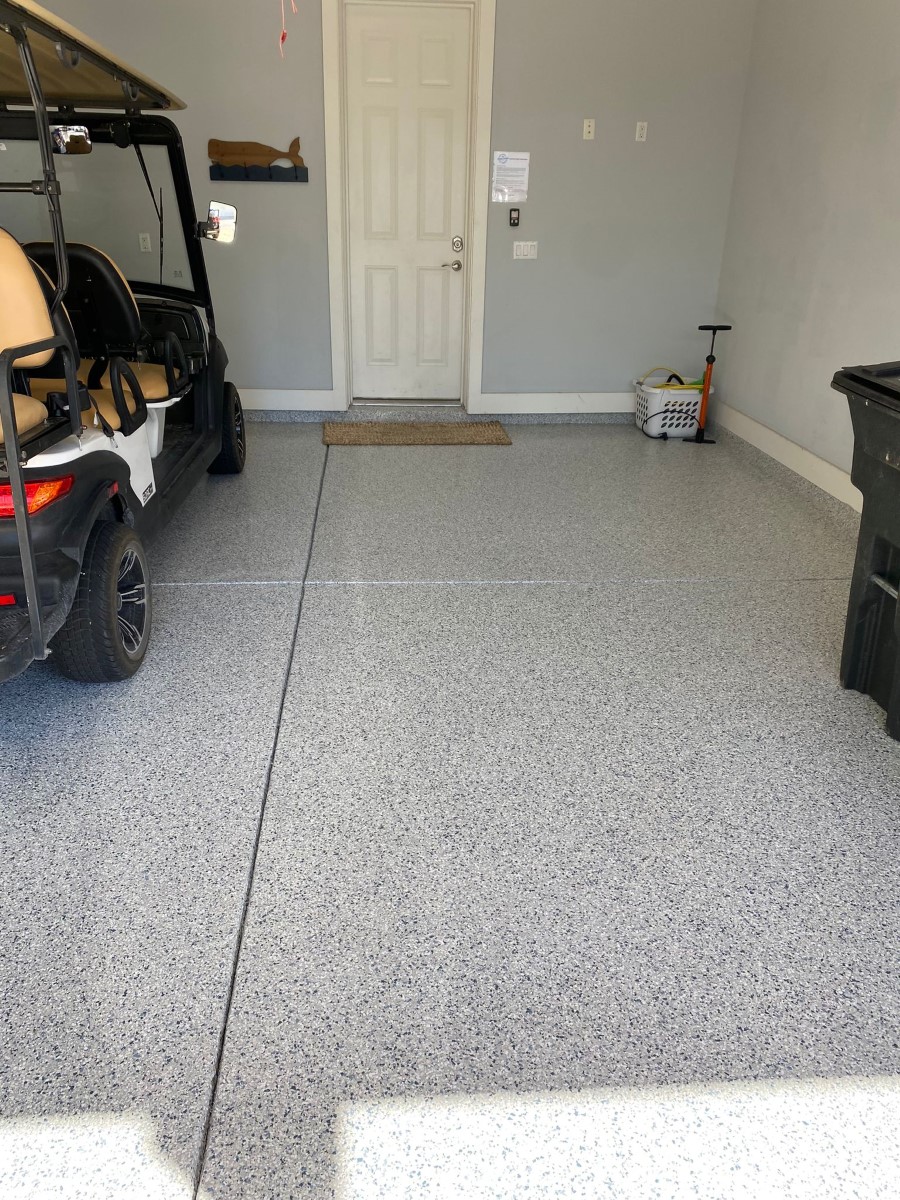 Epoxy Garage Flooring In Laguna Florida