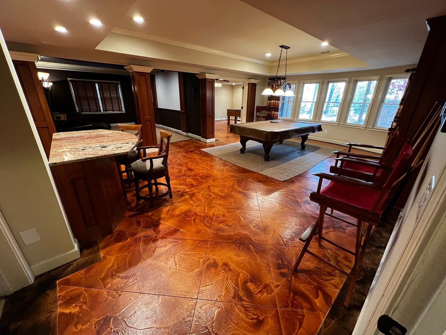 Atlanta Polished Concrete Before Photo
