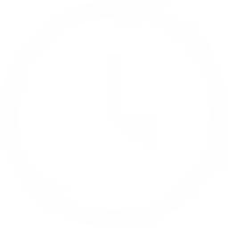 clock white icon