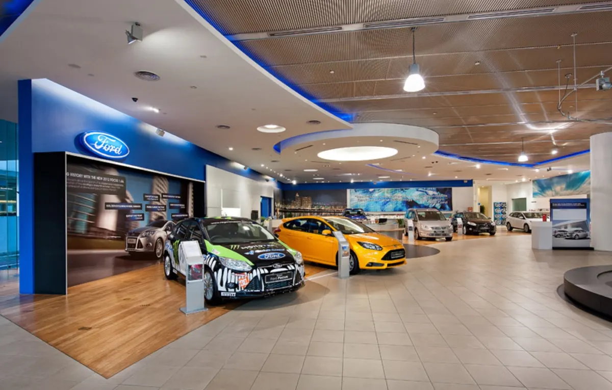 Ford showroom