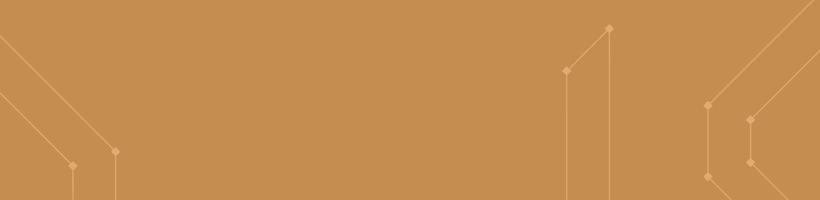 Copper background with circuits