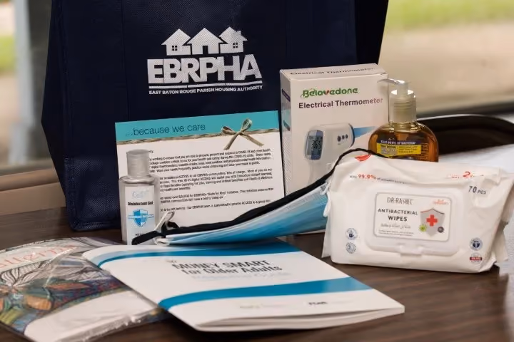 Contents of an EBRPHA CARES Act care package