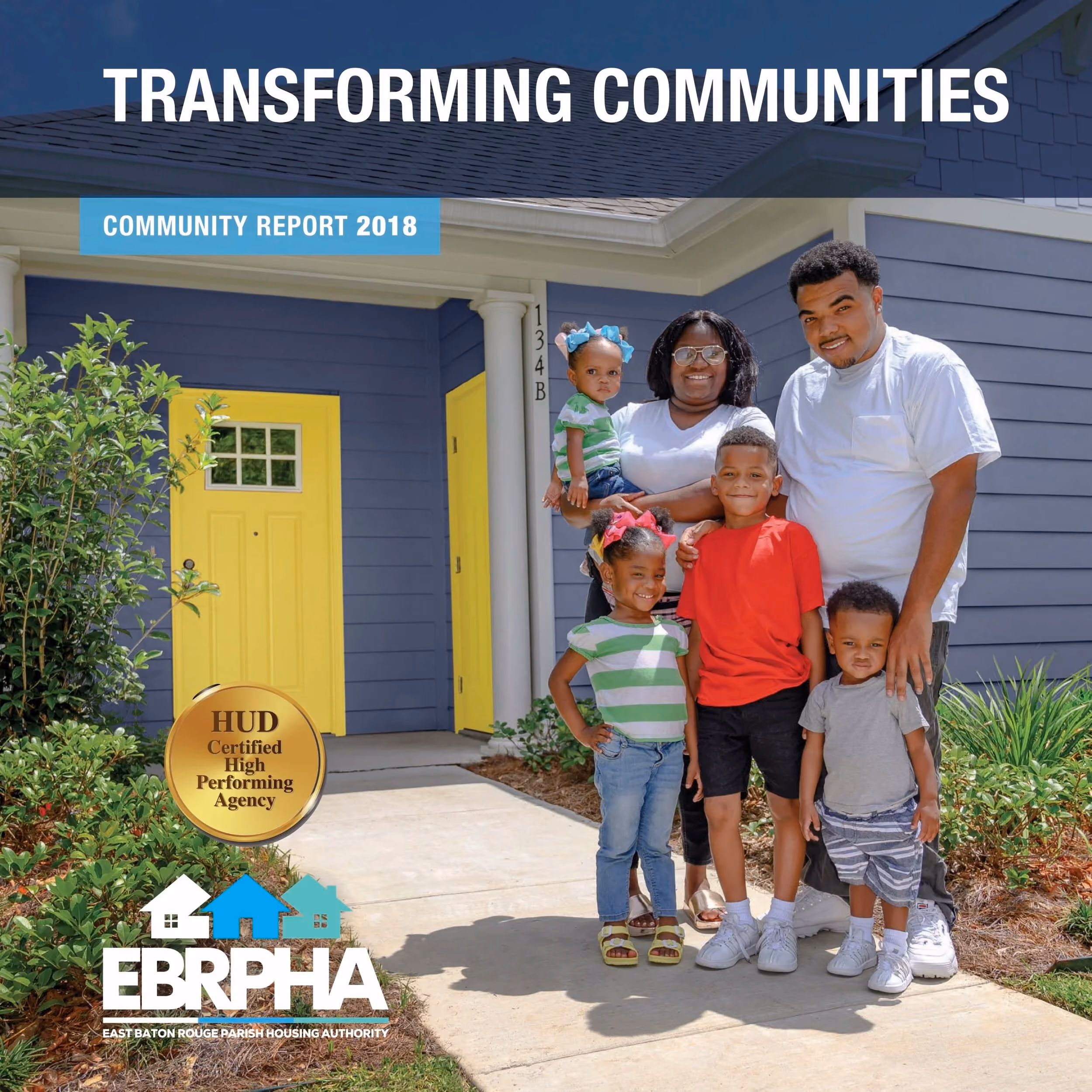 Cover of the EBRPHA 2018 Community Report
