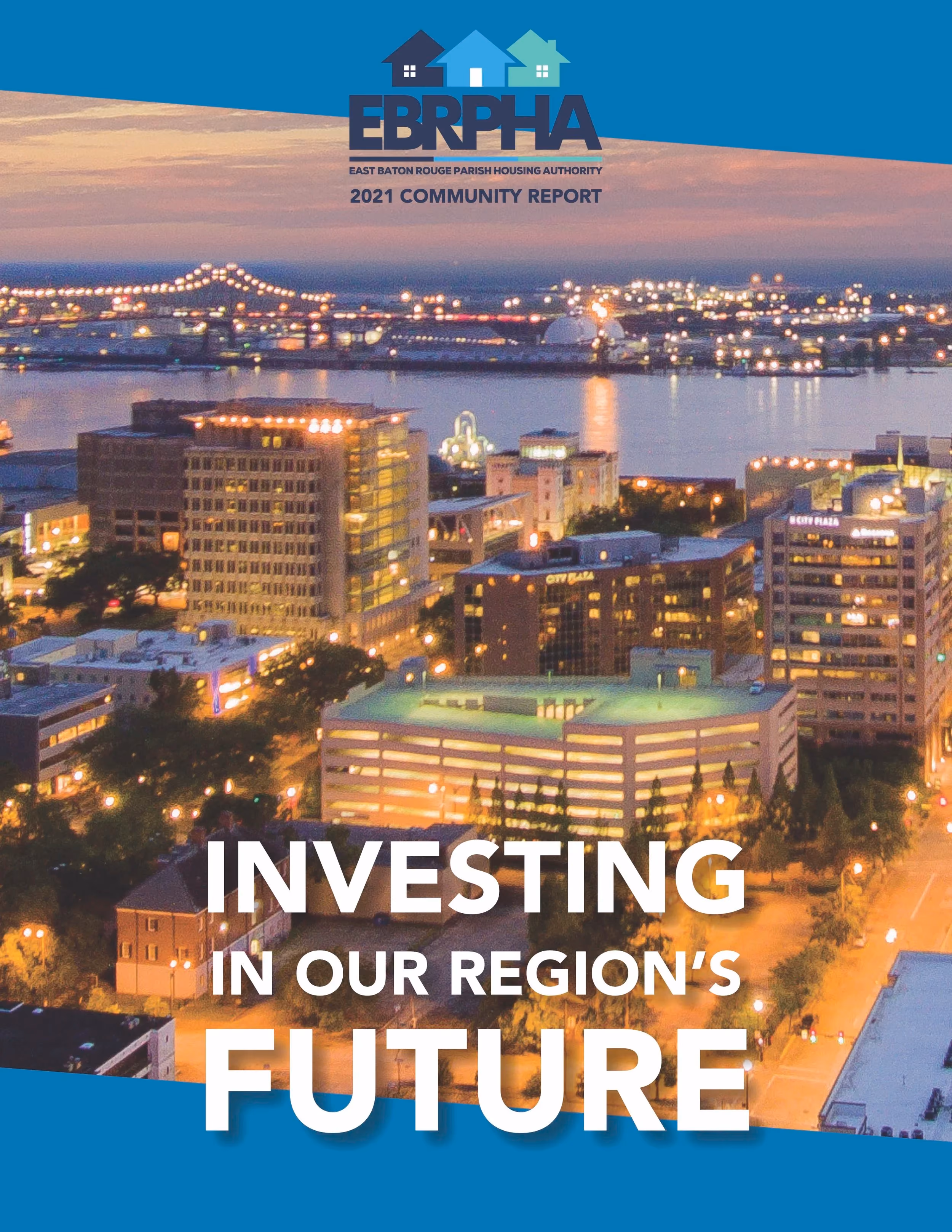 Cover of the EBRPHA 2021 Community Report