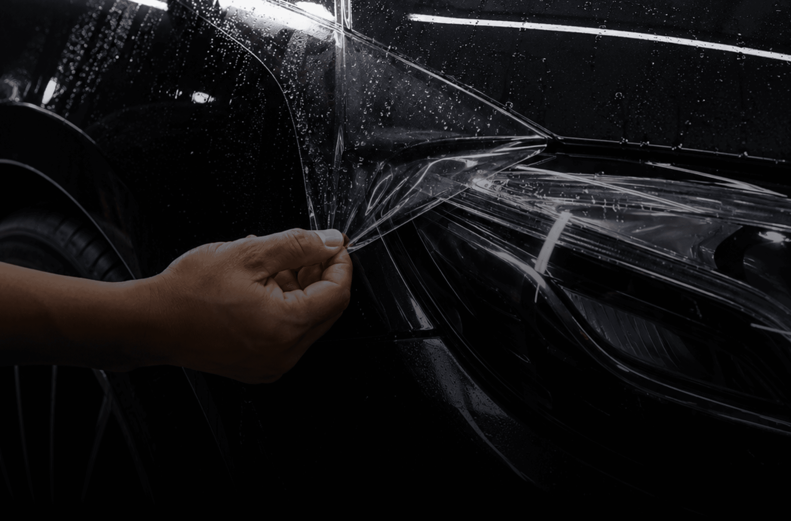 Paint protection film installation
