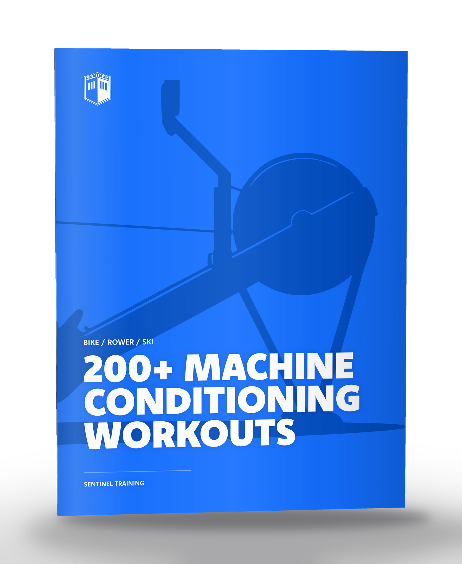 Cover of the 200+ Machine Conditioning Workouts e-book.