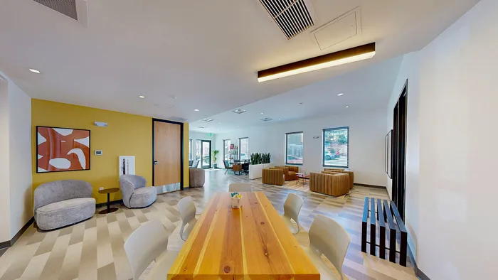 Lounge of clubhouse