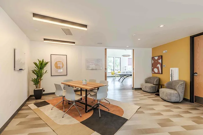 Lounge of clubhouse