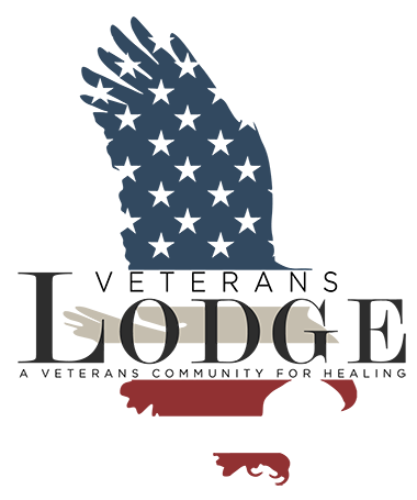 Veteran's Lodge crest.