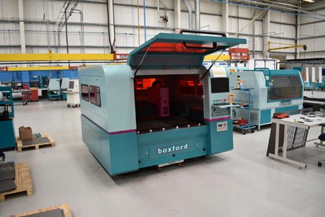 Boxford CNC machining centre in a workshop