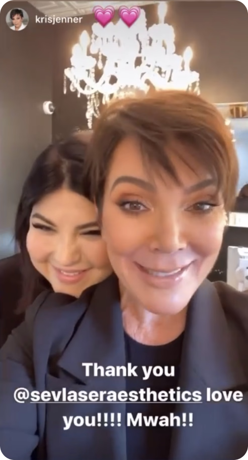 kris jenner and sevana petrosian