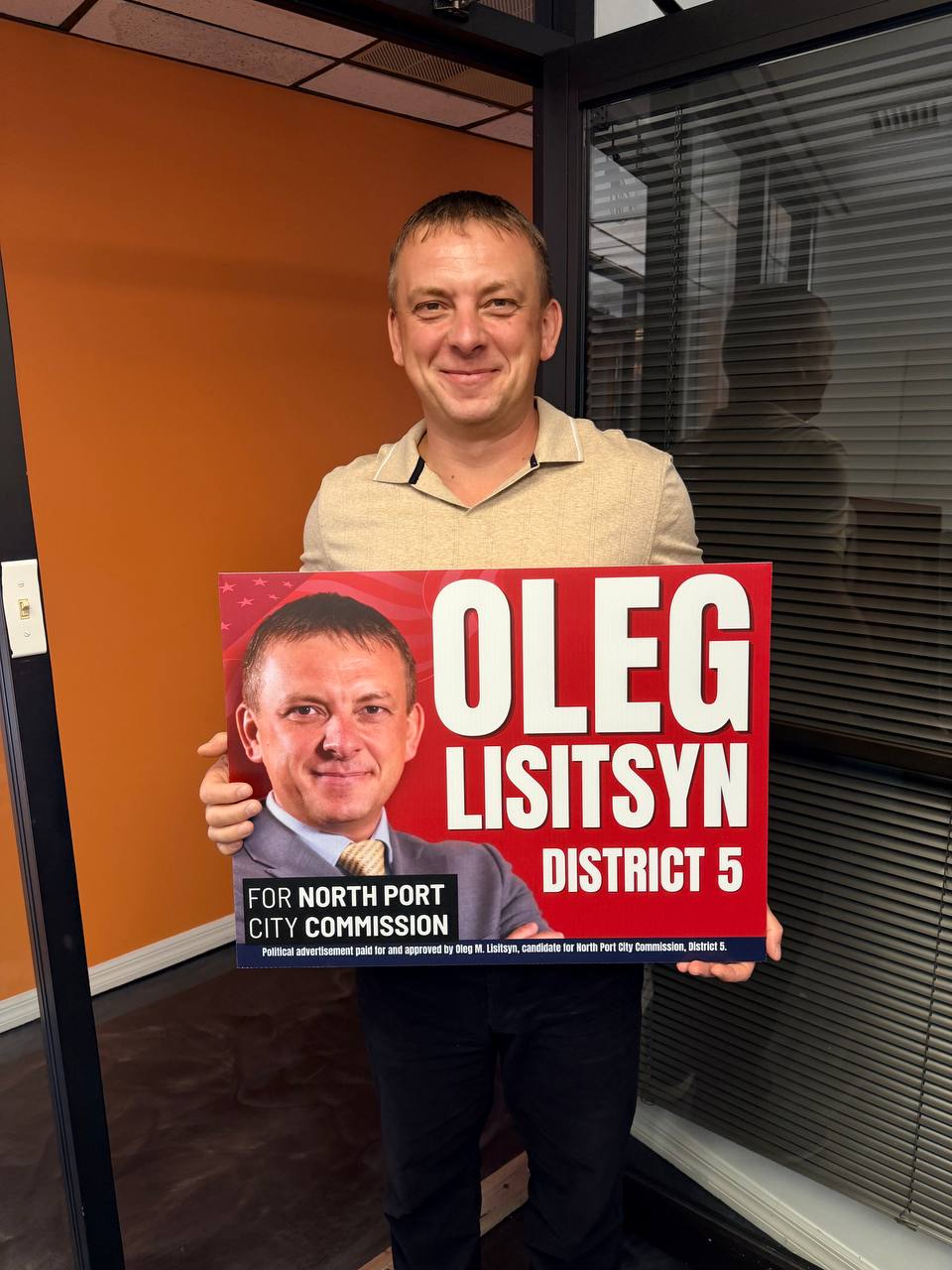 Campaign yard signs