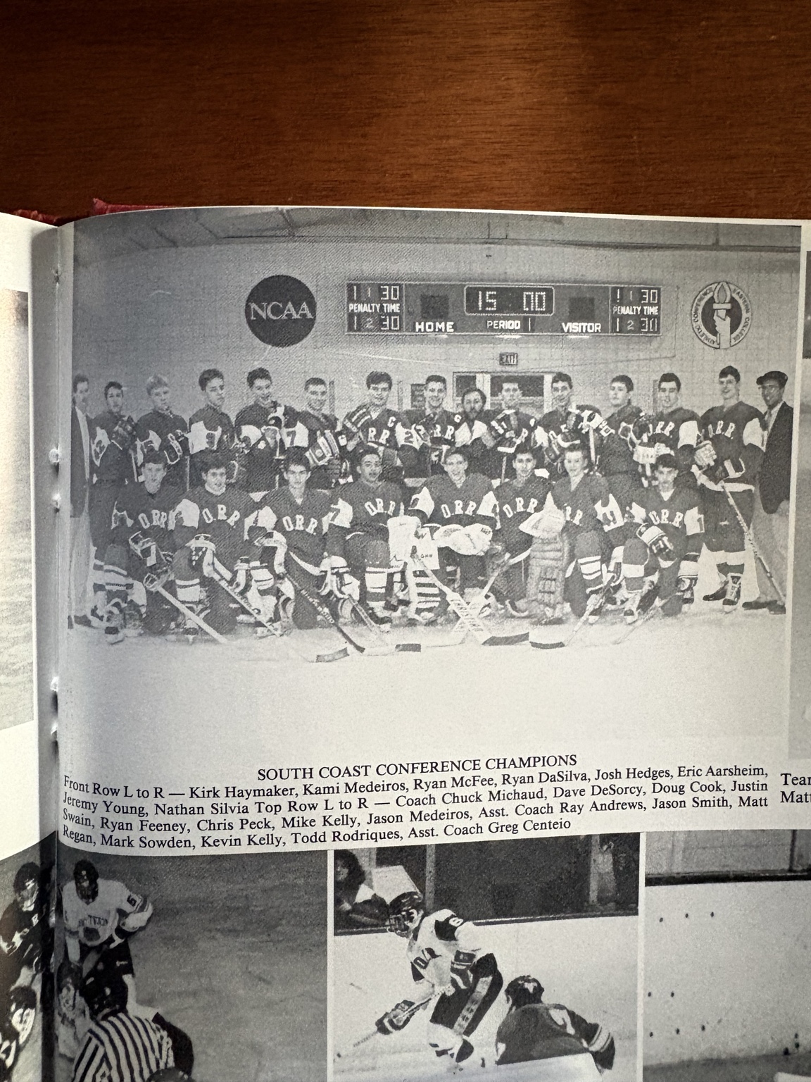 1991–92 ORR Hockey Team