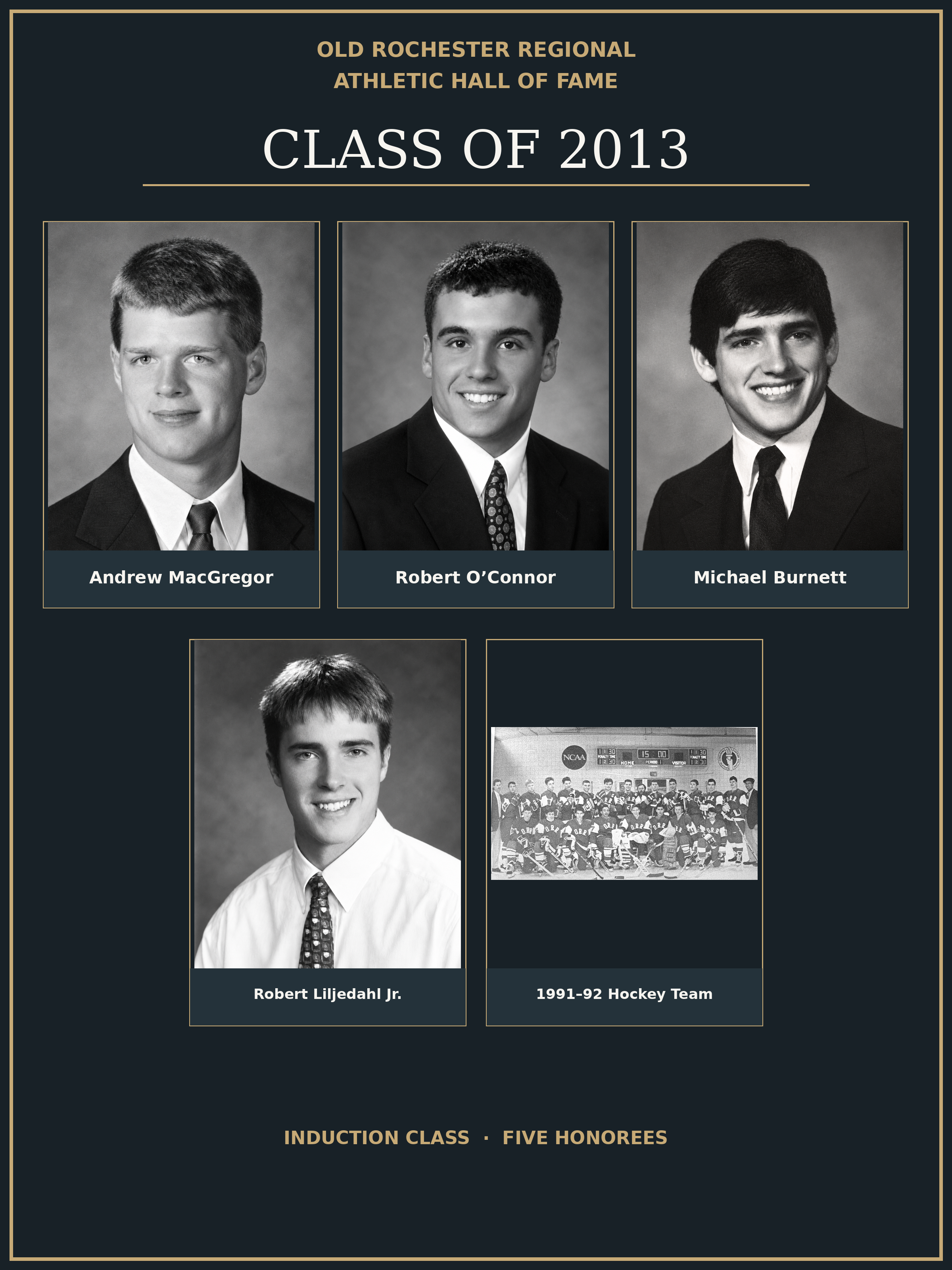 Hall of Fame induction class collage