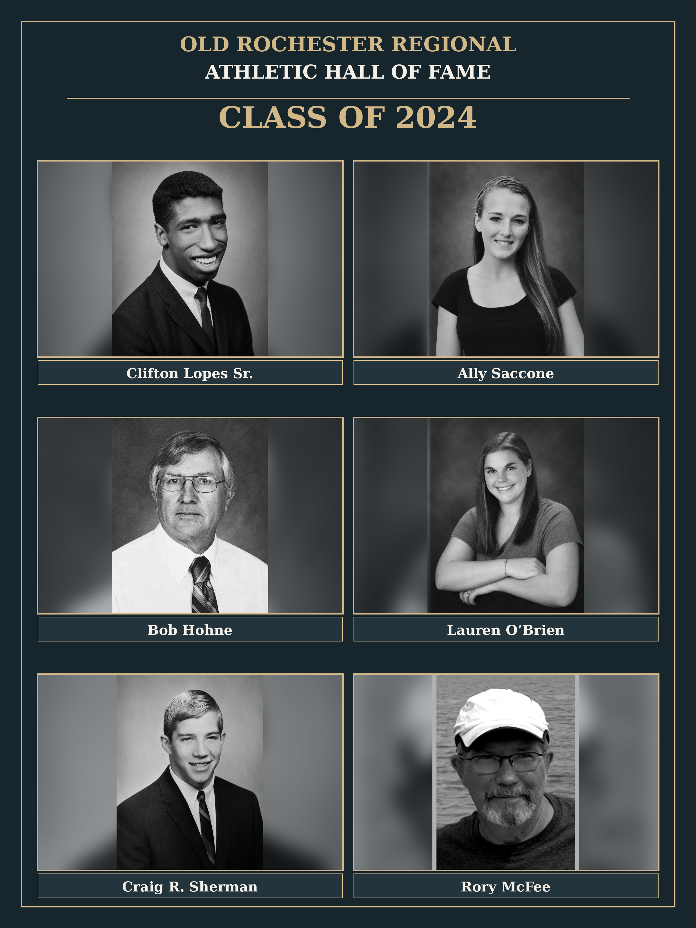 Hall of Fame induction class collage