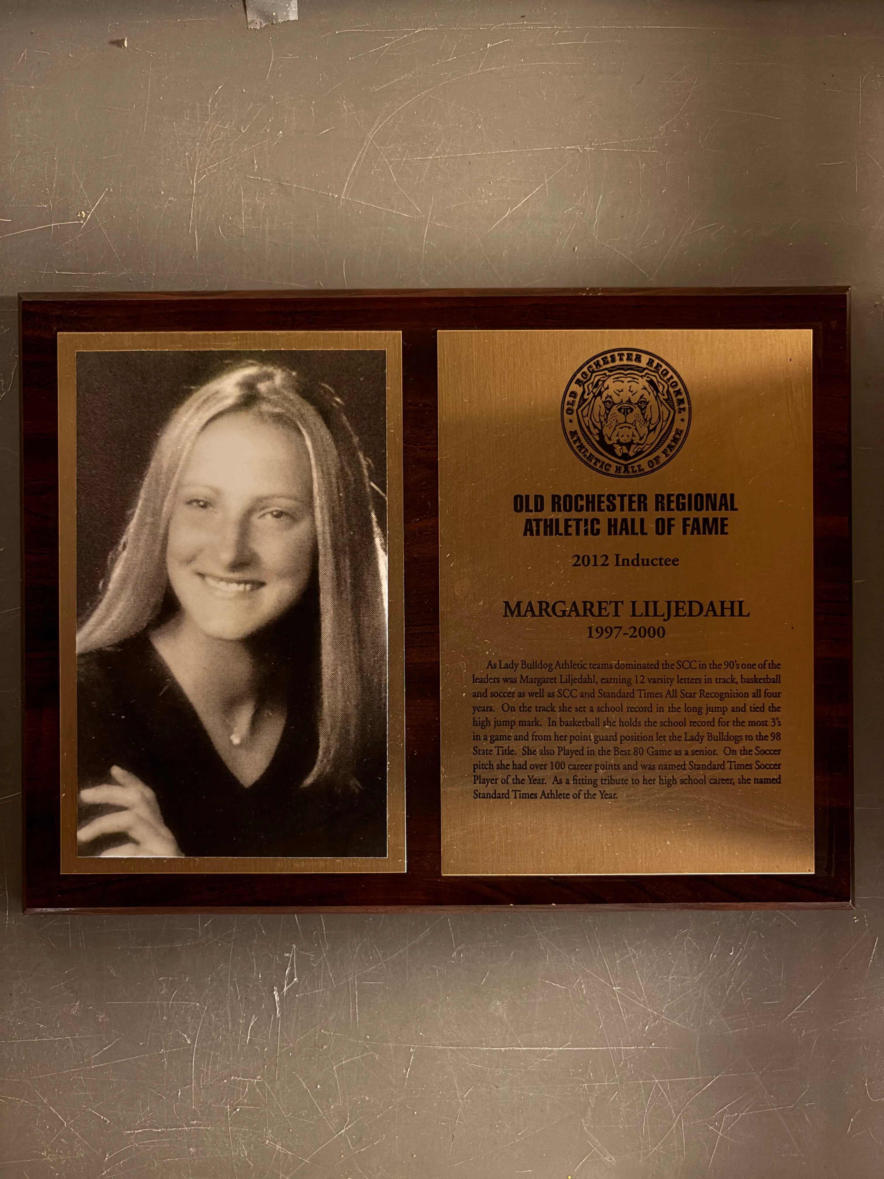 Margaret Liljedahl’s complete 2012 Hall of Fame display