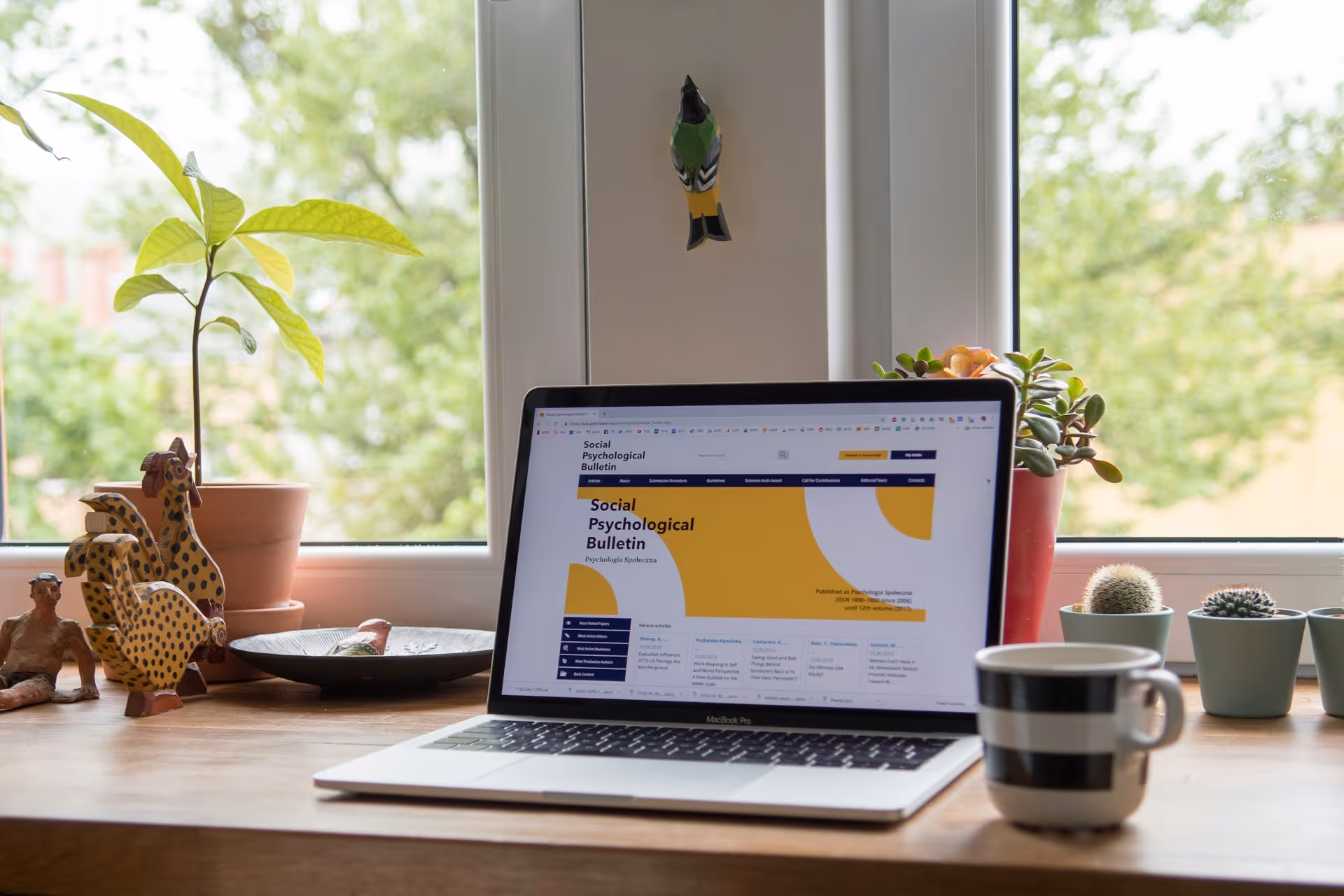 Clean and minimal UI/UX design for a website.
