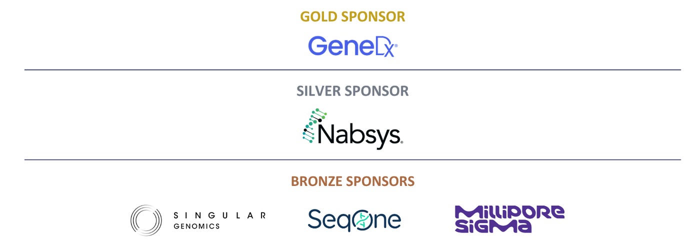 Gold, Silver and Bronze sponsors of AGBT Precision Health 2026