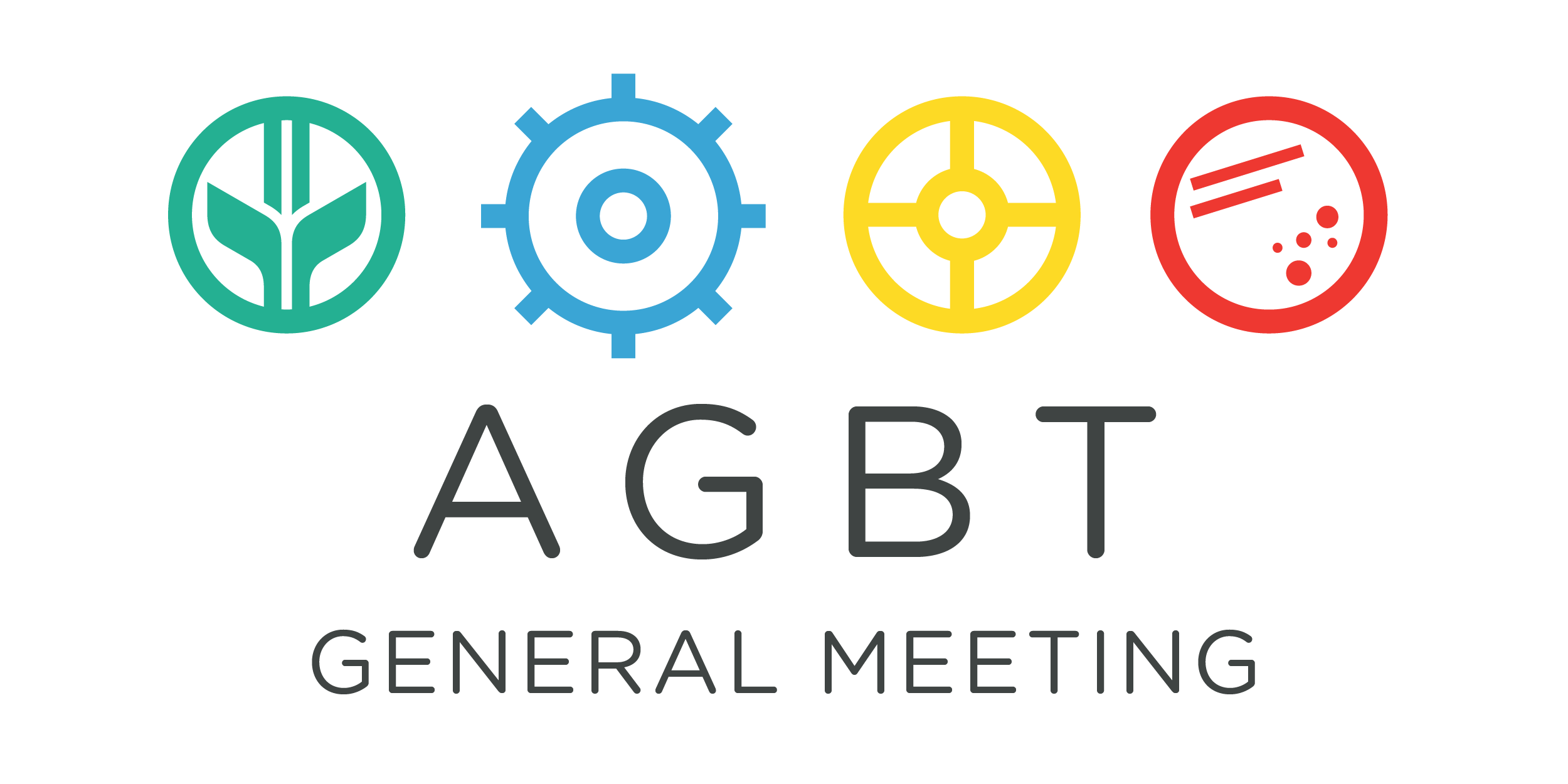 AGBT General Meeting, black wordmark