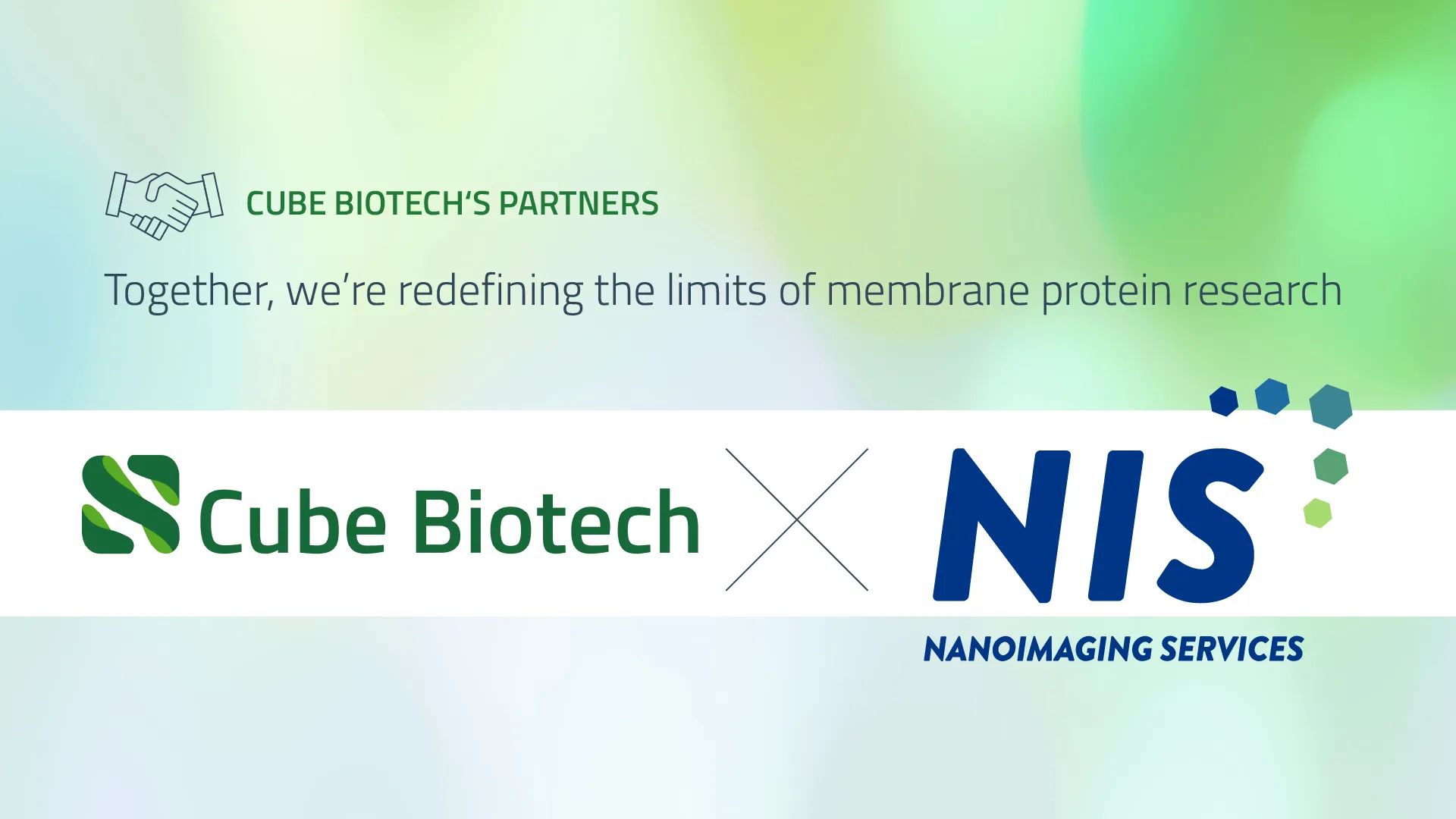 NanoImaging Services and Cube Biotech Collaborate to Enhance Cryo-EM Enabled Gene to Structure Workflow