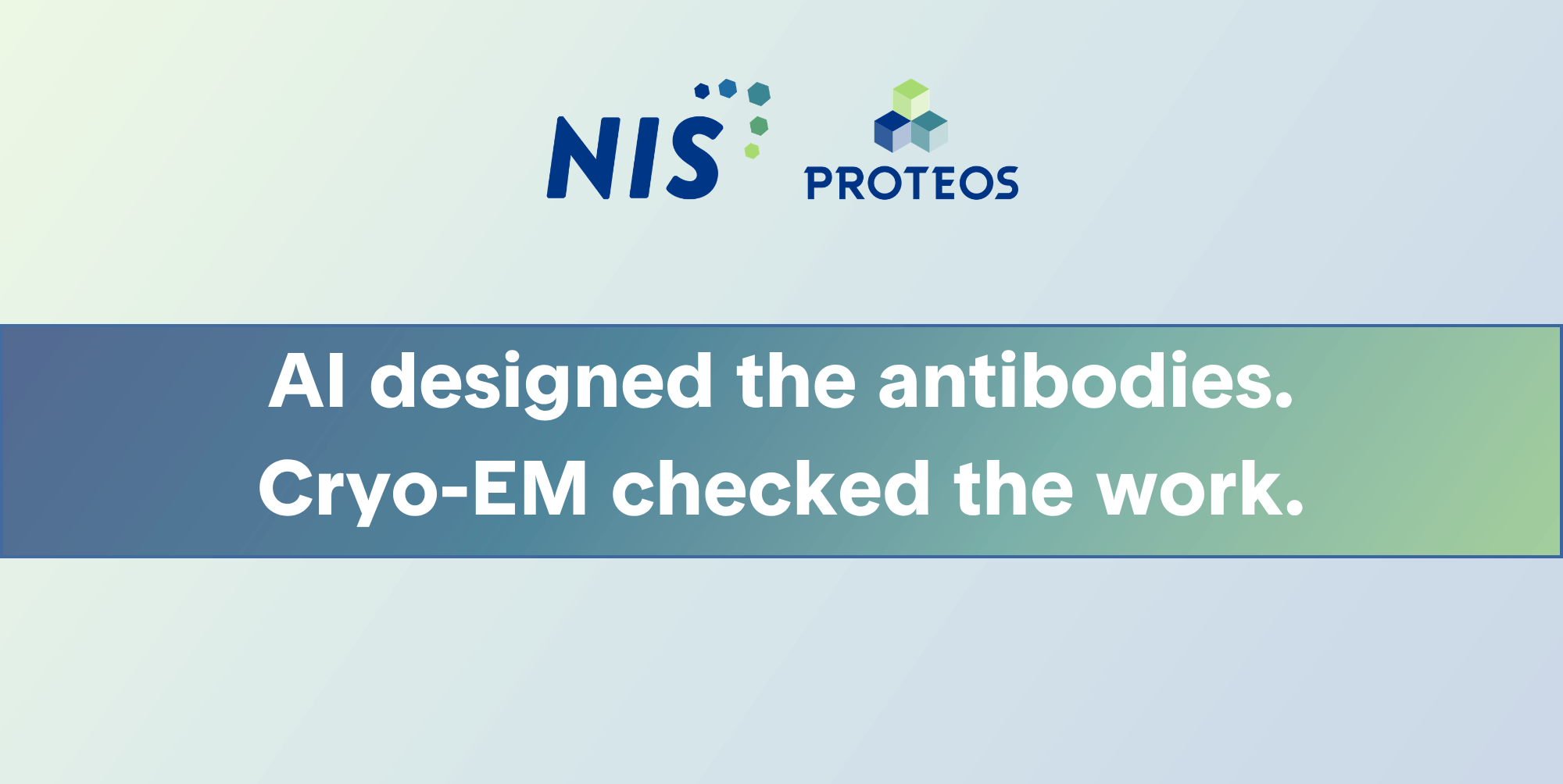 Cryo-EM Validates an AI-Designed Antibody: A Collaboration with Nabla Bio