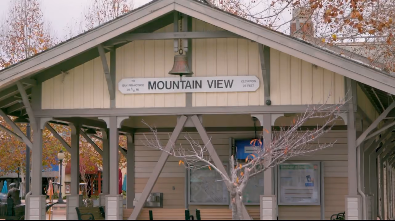 Mountain View train station today